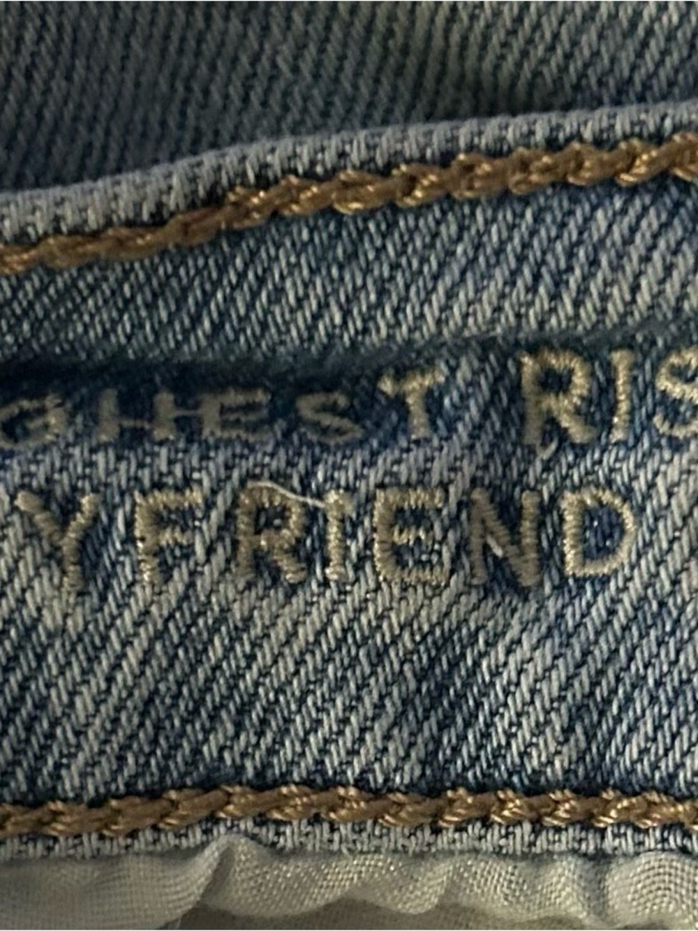 American Eagle Outfitters Light Blue Denim Frayed Hem Shorts - Picture 4 of 6